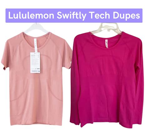 lululemon swiftly tech dupe